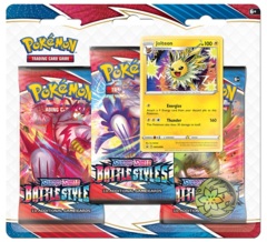 Pokemon SWSH5 Battle Styles 3-Pack Blister - Jolteon